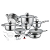 21 Piece Tommy Leopard Stainless Steel Cookware Set Photo