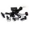 Generic Grill Clip-On Emergency Strobe Warning Lights - Amber Photo
