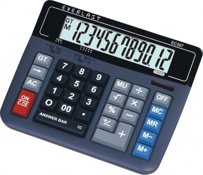 Photo of Everlast Desktop Calculator EC507