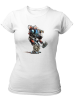 PepperSt Ladies White T-Shirt - Mini Boss Photo
