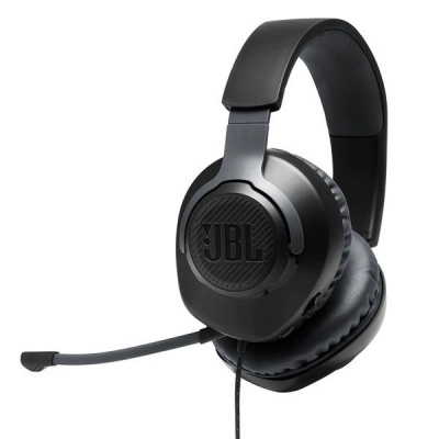 Photo of JBL Quantum 100 Wired Over-Ear Gaming Headset With Detachable Mic