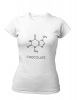 PepperSt Ladies White T-Shirt - Chocolate Chemical Formula Photo