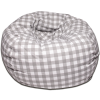 ORTHOlifestyle ORTHObaby - Bean Bag - Grey and White Photo