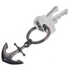 Troika Keyring Anchor - Gunmetal Grey Photo