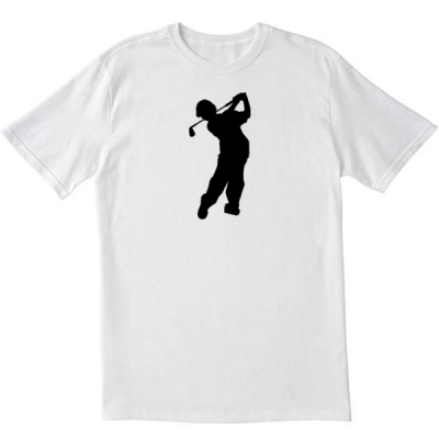 Teenage Boy Swinging Golfers T shirt