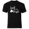 Think Out Loud Mens "Luck of the Irish" Short Sleeve Tshirt Black Photo