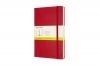 Moleskine Notebook Expanded Large Plain Scarlet Red Hard Cover Photo