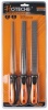 3 Piece 200mm Wood File Set Photo