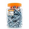 EUREKA Cup Square Bolt & Nut Zinc Plated 10x90mm Q:100 Photo