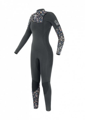 Photo of Equation Wmns 4/3 Front Zip Wet Suit - Black