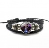 SilverCity Lucky Star Sign Leather Feel Constellation Bracelet Photo