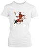 PepperSt Ladies White T-Shirt - Dog Warriors Photo