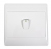 1 Lever 1 Way Light Switch for 4 X 4 Electrical Box In White Photo
