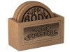 Baytiques - Coasters Set6 Ass Wording Wood 9.5Cm Rnd Photo