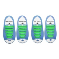 Killer Deals No Tie Lazy Silicone Speed Shoelaces Adults x 2 Combo