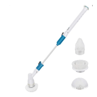 Hurricane Spin Scrubber With 3 Replaceable Cleaning Heads