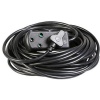Black Extension Cords Photo