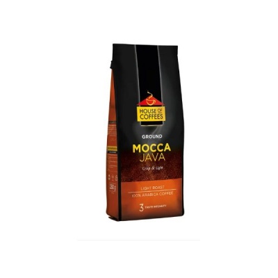 House Of Coffees Pure Ground Coffee Mocca Java 1 x 250g