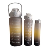 Rex M Motivational Sports Water Bottle with Straw