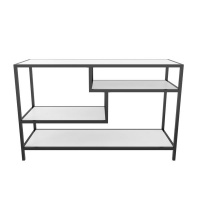 Decorotika Robbins Metal and Particle Board TV Stand