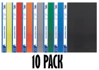 Marlin Quotation Folders Assorted Colours 170 Micron Pack of 10