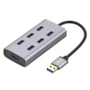 Multifunctional Portable High-Speed Expansion 7 Port USB3.0 Hub Photo