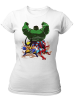 PepperSt Ladies White T-Shirt - Avengers Tails Photo
