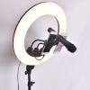 18" LED Ring Light With 2 M Tripod Carry Bag and Remote Control Photo