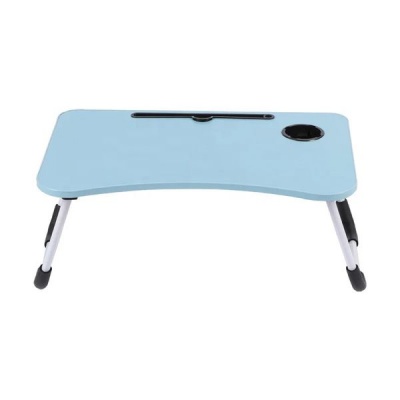 Foldable Laptop Bed Table Lap Standing Desk for Bed and Breakfast Holder