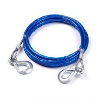 Car Towing Rope Blue 8mm x 4m 3000Kg