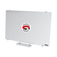 Parrot Products Magnetic Glass Whiteboard 900x900mm