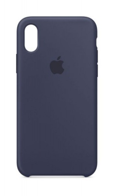Photo of Apple iPhone XR Silicone Case - Midnight Blue