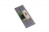 Rox Urethane Screed Trowel 15MM X 15MM - Stainless Steel Photo