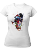 PepperSt Ladies White T-Shirt - Pepsi Man Photo