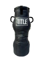 TITLE Grappling And Boxing Dummy Bag Black