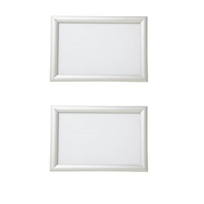 Photo of Varideals Set of 2 A4 Easy Loader Poster Frames with Mitred Corners Deluxe Aluminium