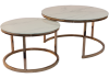 Anidando Coffee Table 2" 1 - White Marble Photo