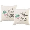 PepperSt - Scatter Cushion Cover Set - Blom Waar God Jou Plant Photo