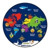 Kids Large Floor Carpet - Map of the World Photo
