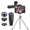 Apexel Premium Metal Zoom 22 X Telephoto 4" 1 Lens Kit Photo