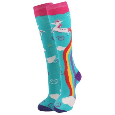 Photo of Michris Women's Knee Socks - Unicorn 2
