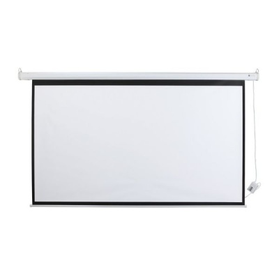 Photo of OfficeTEK 100'' Motorized Electric Projector Screen with Remote