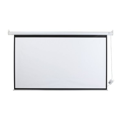 OfficeTEK 100 Motorized Electric Projector Screen with Remote