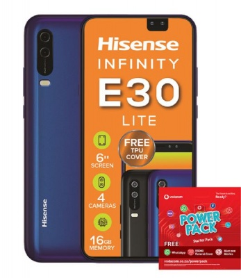 Photo of Hisense Infinity E30Lite 16GB Single - Blue Vodacaom Power Cellphone