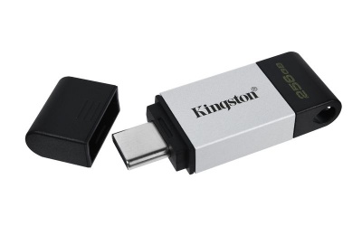 Kingston 256GB USB C 32 Gen 1 DataTraveler 80