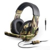 OTVO Stereo High Power Bass Camouflage Gaming Headset for PS4 XBOX PC N- Photo