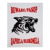 Bulk Pack 2 x Complete Beware Alsation Warning Sign Photo