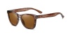 Sophie Moda-TAC Polarized Lens Wayfarer Sunglasses Wood Brown Design Photo