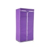 Storage Organizer Wardrobe With Single Shelf & Hanging Fabric Cover Photo