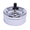 Ashtray Spinning Chrome - 11cm Photo